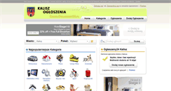 Desktop Screenshot of kalisz.oglaszamy24.pl