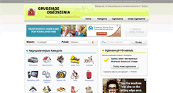Desktop Screenshot of grudziadz.oglaszamy24.pl