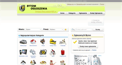 Desktop Screenshot of bytom.oglaszamy24.pl