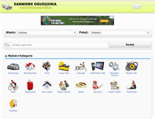 Tablet Screenshot of gdynia.oglaszamy24.pl