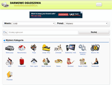 Tablet Screenshot of lodz.oglaszamy24.pl