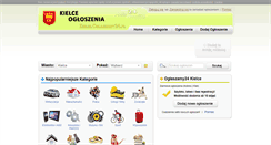 Desktop Screenshot of kielce.oglaszamy24.pl