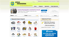 Desktop Screenshot of opole.oglaszamy24.pl