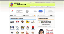 Desktop Screenshot of krakow.oglaszamy24.pl