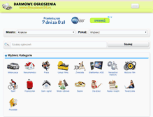 Tablet Screenshot of krakow.oglaszamy24.pl
