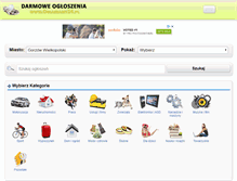 Tablet Screenshot of gorzow-wielkopolski.oglaszamy24.pl