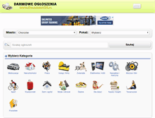Tablet Screenshot of chorzow.oglaszamy24.pl