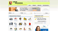 Desktop Screenshot of lublin.oglaszamy24.pl