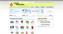 Desktop Screenshot of elblag.oglaszamy24.pl