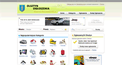 Desktop Screenshot of olsztyn.oglaszamy24.pl