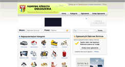 Desktop Screenshot of dabrowa-gornicza.oglaszamy24.pl