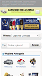Mobile Screenshot of dabrowa-gornicza.oglaszamy24.pl